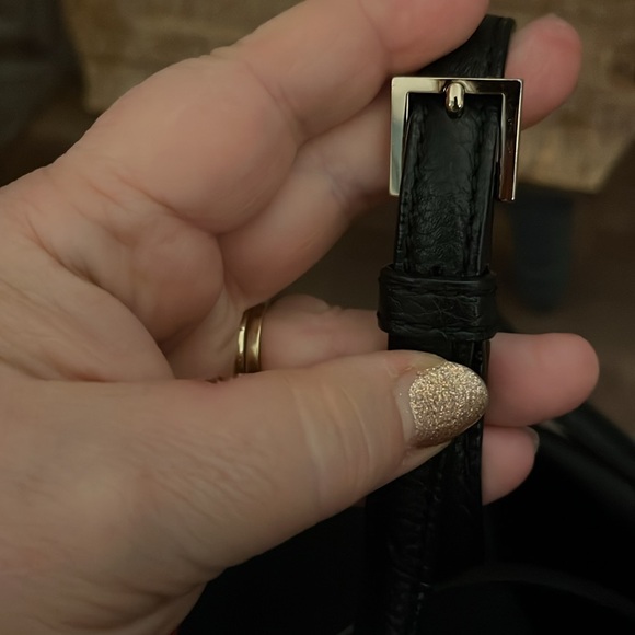 Kate Spade two tone crossbody in black and taupe - Picture 11 of 12